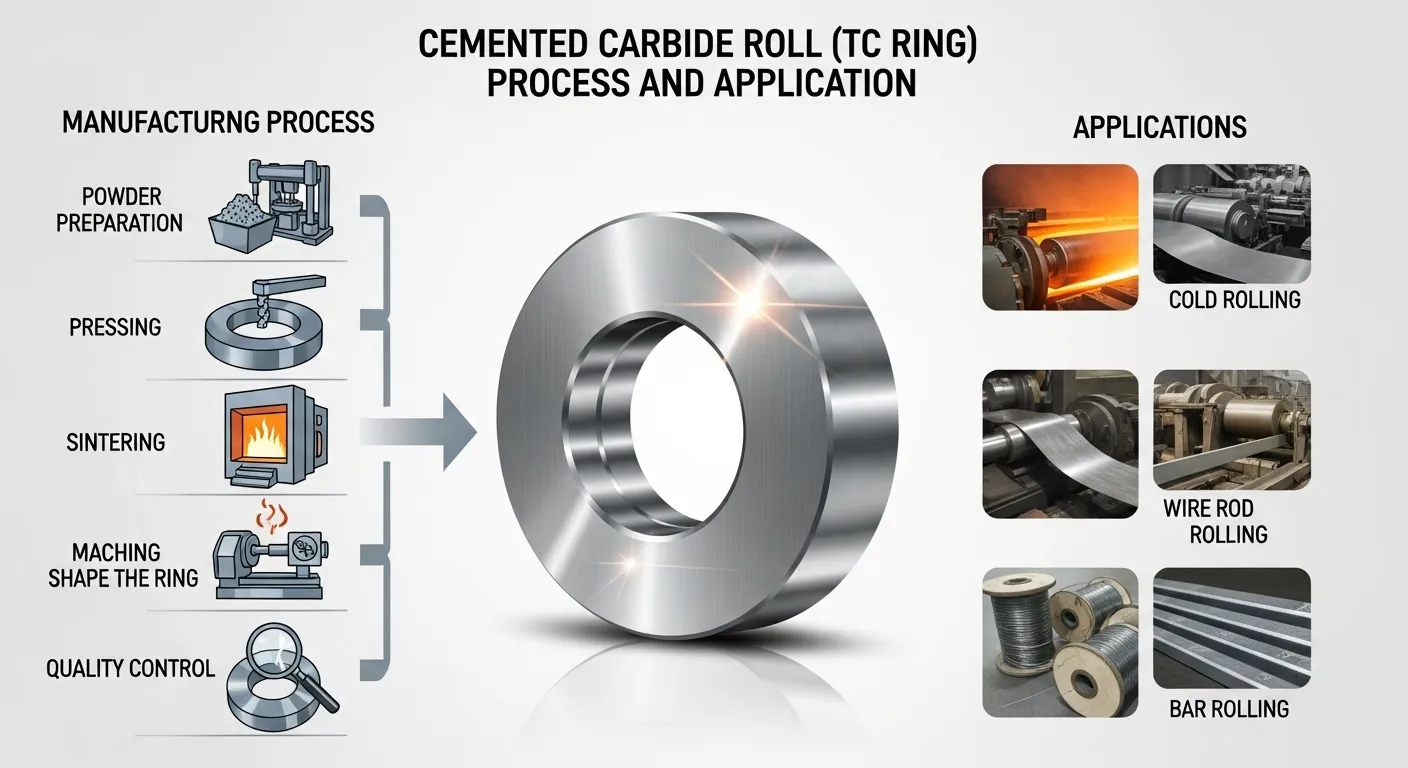 Cemented Carbide Roll (TC Ring) Process and Application